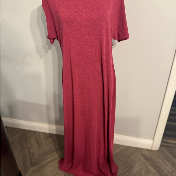 Lularoe raspberry maxi- large - Picture 1 of 3